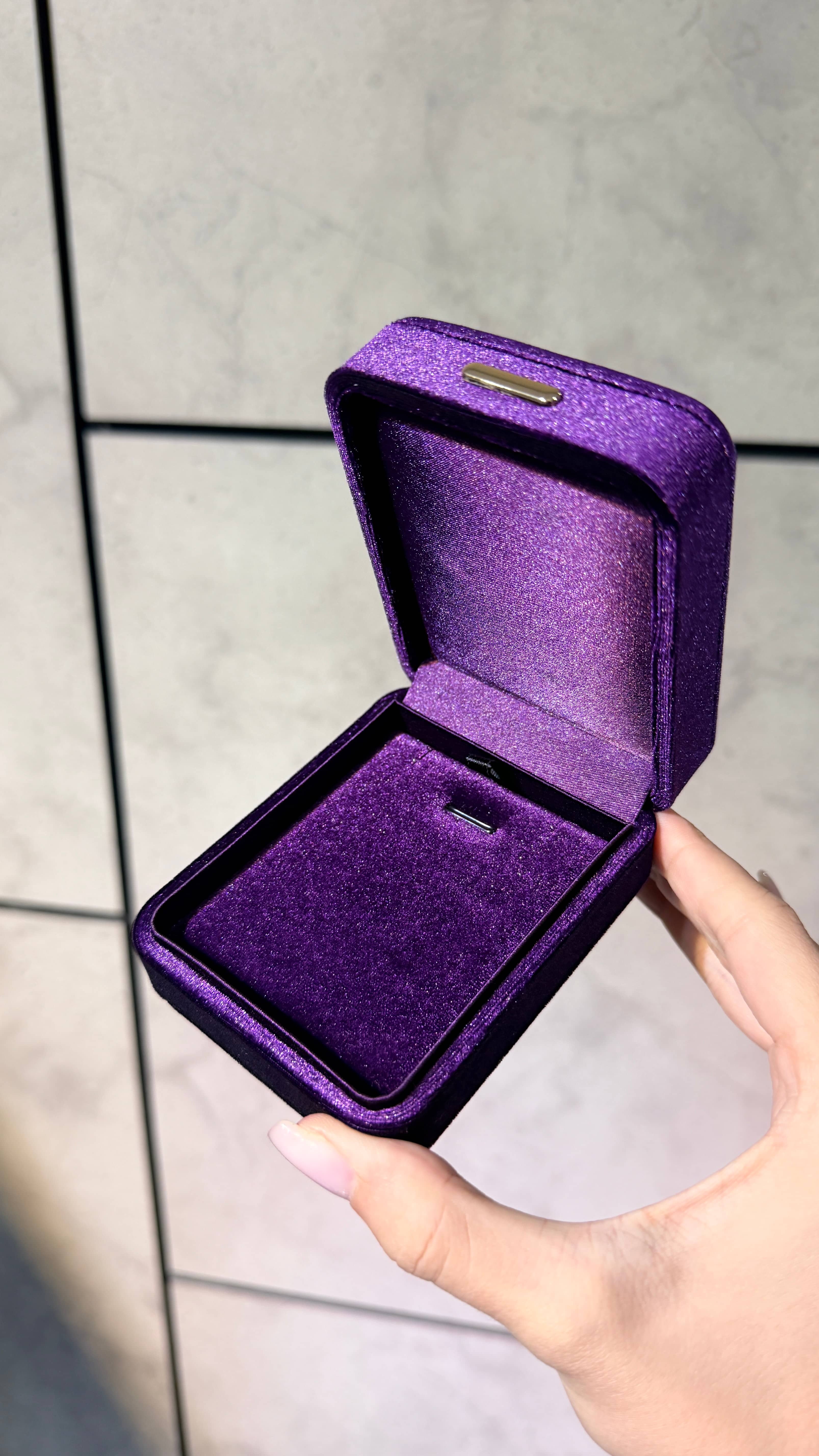 Упаковка / Цепочка бархат / Гр: / Фиол / Фиолетовый 1