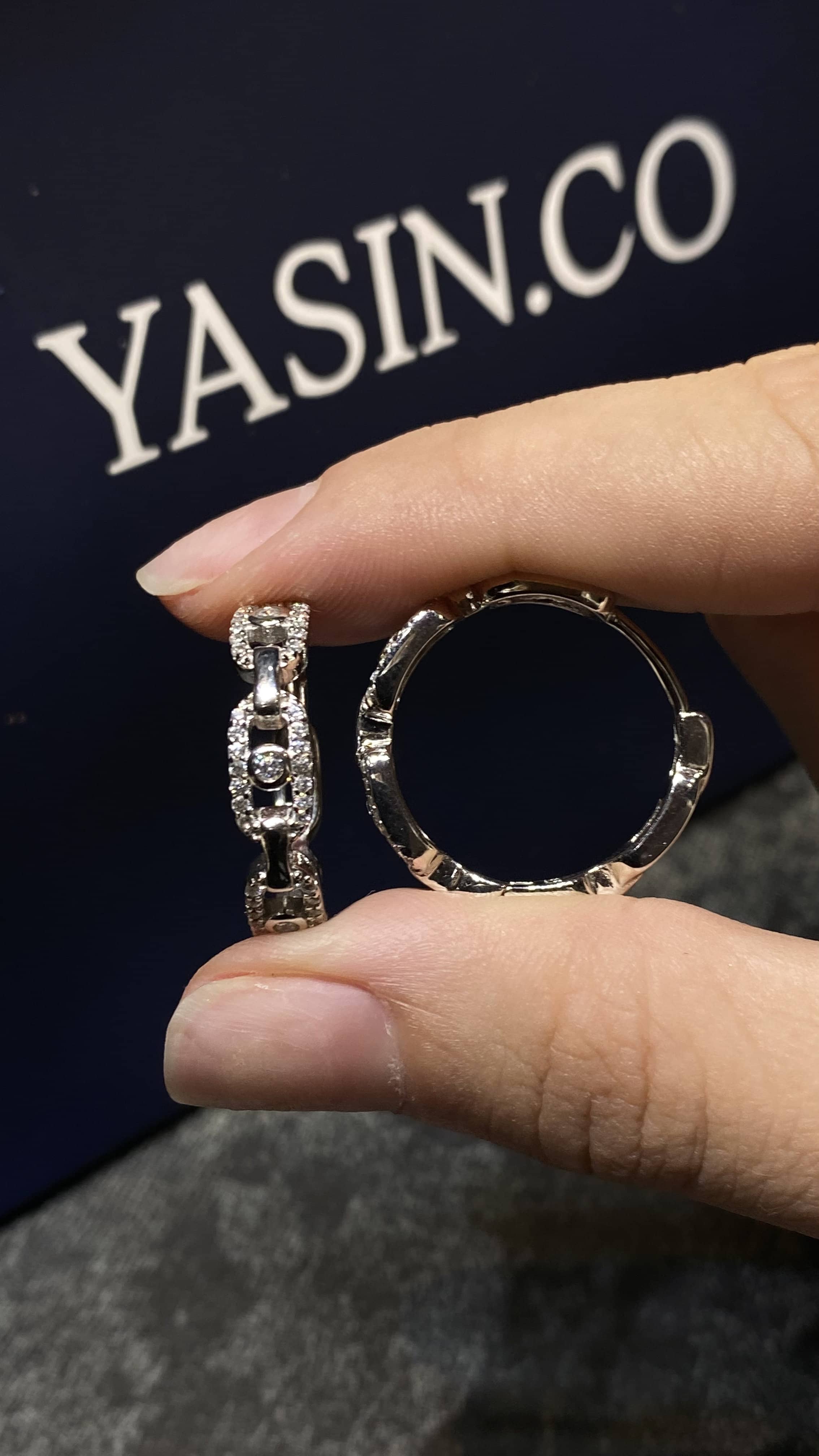 Серьги / Messika stil / Гр: 5.5 / Белый 2