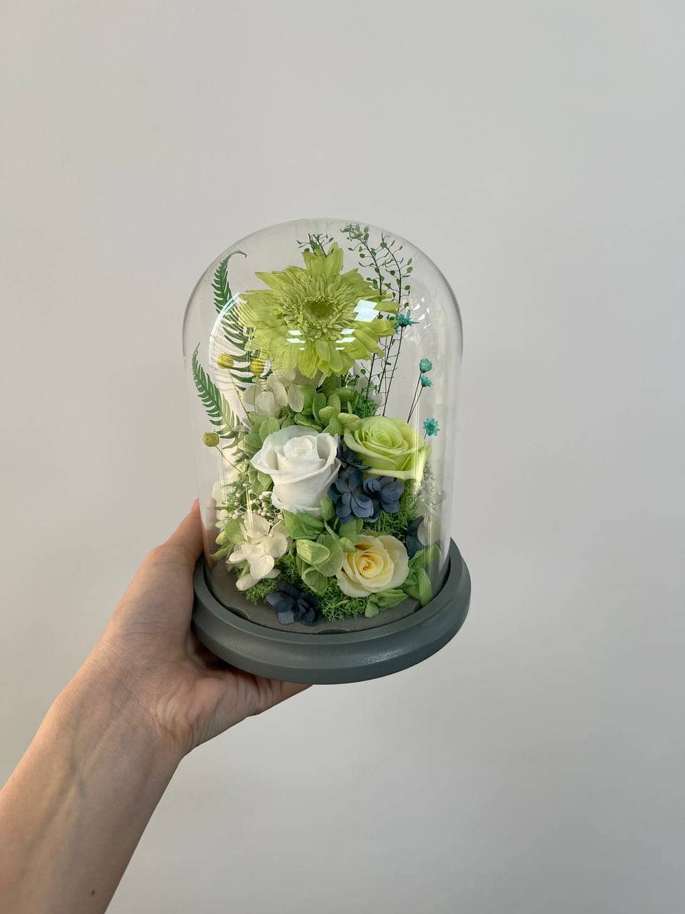 Сувенир / Цветы в куполе / Фиалетовый 2