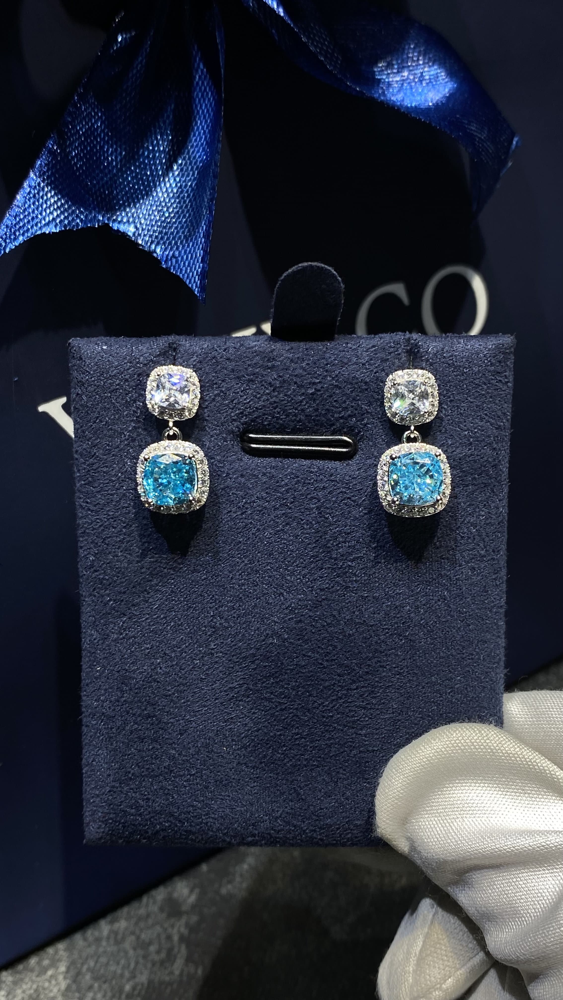 Серьги Duo